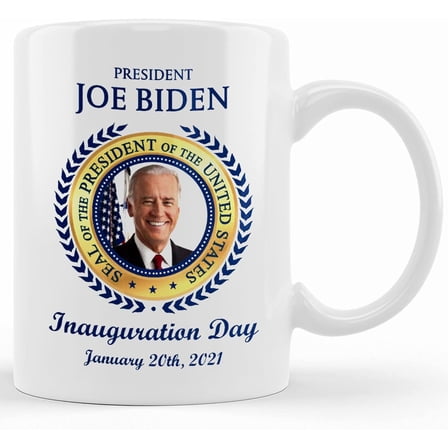 Joe Biden Inauguration Mug, Ceramic Novelty Coffee Mug, Tea Cup, Gift Present For Birthday, Christmas Thanksgiving Festival, 11oz Sarcasm With Sayings Mug