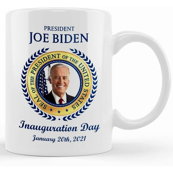 Joe Biden Inauguration Mug, Ceramic Novelty Coffee Mug, Tea Cup, Gift Present For Birthday, Christmas Thanksgiving Festival, 11oz Sarcasm With Sayings Mug