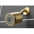 thumbnail image 3 of Kingston Brass KBX8143SVL Serena Two-Handle Tub and Shower Faucet, Antique Brass, 3 of 5