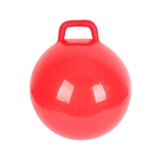 UPGRATOR Balle Jouet Sautante pour Enfants Rouge Parfaite pour Sauter Compétences d'Équilibre