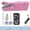 Pink D, variant on Portable Handheld Sewing Machine, Rope-Free Electric Quick Stitch DIY Sewing Tool, Home Arts Crafts Apparel & Embroidery Supplies