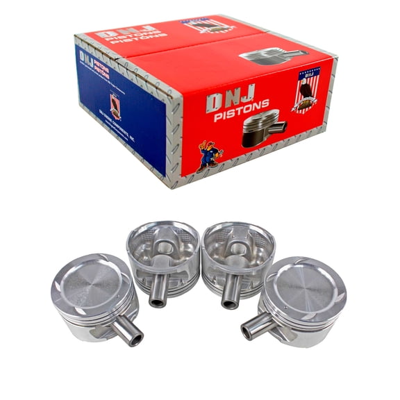 DNJ P309 Standard Complete Piston Set Fits Cars & Trucks 99-02 Daewoo Lanos 1.6L L4 DOHC 16v