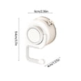 thumbnail image 3 of No Punching Hanging Mop Clip Bathroom Mop Hook Bathroom Adhesive Hook Brooms Hanger, 3 of 6
