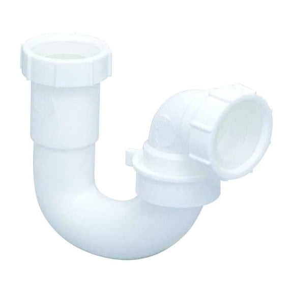 Manufacturer Varies Sink Trap,Wht Drain,Threaded Connection 35379
