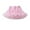 Pink, variant on LNZGNM Mardi Gras Multi-Layer Petticoat with Bow Elastic Waist Above Knee Skirts Princess Puffy Pettiskirt for Costume, Blue, L