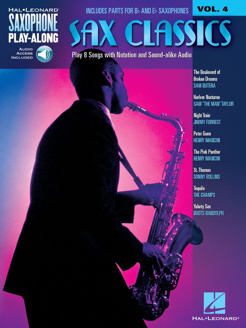 Document spectrum Schaken Hal Leonard Sax Classics - Saxophone Play-Along Volume 4-Audio Online -  Walmart.com