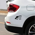 thumbnail image 4 of Autocollant Voiture Diesel Avertissement Uniquement Autocollants Voitures Taxi, 4 of 6
