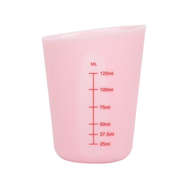 1 Piece Silicone Flexible Measuring Cup Flexible Measuring Melting Cup Scale Measuring Baking Cup Suitable For Dishwashers Suitable For Epoxy Resin Melted Butter DIY Projects