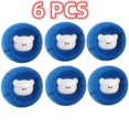 thumbnail image 1 of Pet Hair Remover Reusable Ball Wool Sticker Cat Hair Remover Pet Fur Lint Catcher Cleaning Tools Laundry Washing Machine Filter ShopWise Round, 1 of 12