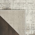 thumbnail image 5 of Nourison Elation Modern Ivory Grey 8' x 11' Area Rug (8x11), 5 of 8