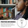 thumbnail image 2 of FRCOLOR Euphonium Mouthpiece Practical Euphonium Mouthpiece Professional Replacement Wind Instrument Accessory,3.54"X1.54"X1.54", 2 of 5