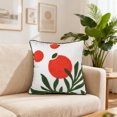 thumbnail image 1 of Orange Embroidered Pillowcase Fruit Pillow Cover Home Decoration, 1 of 6