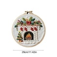 thumbnail image 3 of ChicYu Christmas Embroidery Handmade DIY Material Kit Includes All Necessary Embroidery Supplies for Handmade Enthusiasts, 3 of 5