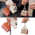 thumbnail image 2 of Microfiber Change Purse Pendant Keychain Women Handbag Charm Keyring Samll House Window Key Holder Accessory for Travel, 2 of 5