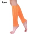 thumbnail image 3 of 2pack/lot Retro leg Texture Warmth Trend Soft Texture With Fashinable 2pieces And leg For Occasions - Multicolor Soft Skin-friendly Orange, 3 of 7