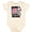 Natural, variant on Inktastic Home of the Free Because My Daddy is Brave with Flag Boys or Girls Baby Bodysuit