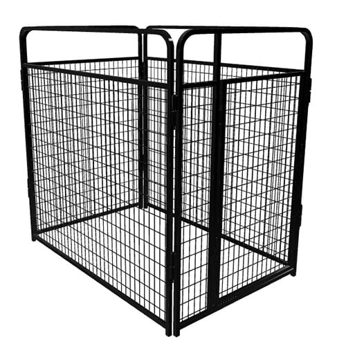X2 K9 Kennel Store Multiple 4' X 6' Dog Kennel-Run Full Stalls