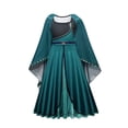 thumbnail image 3 of Vestido de princesa de Frozen de Disney para niñas, traje de baile de malla con lentejuelas blancas, ropa de carnaval, Cosplay para niños, Reina de la nieve, Elsa y Anna, 3 of 5