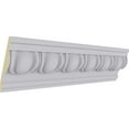 thumbnail image 4 of 4 3/4"H x 2 3/8"P x 5 1/4"F x 94 1/2"L Egg & Dart Crown Moulding, 4 of 14