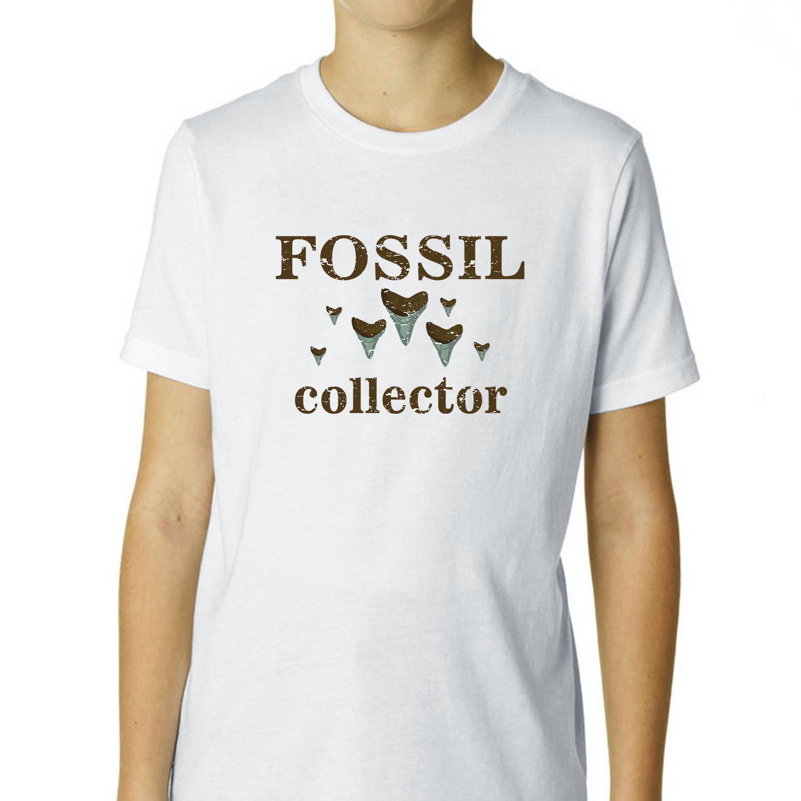 Hollywood Thread Fossil Collector Cool Fossils Boy's Cotton Youth T