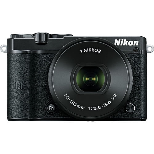 Nikon 1 J5 Mirrorless Digital Camera with 10-30mm Lens (Black