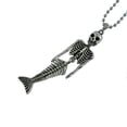 thumbnail image 6 of BLESIYA 6X Halloween Beaded Chain Necklace with Mermaid Skeleton Pendant Charms Jewelry, 6 of 8