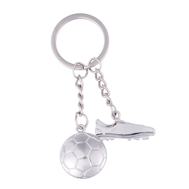 GOOHOCHY 1 PC Fútbol Tema Llaveros Colgante Llavero Colgantes Regalo para fanáticos de fútbol