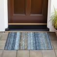thumbnail image 6 of Addison Rugs Chantille Indoor/Outdoor Transitional Geometric, Abstract Navy Washable Rectangle Rug, 1'8" x 2'6", 6 of 6