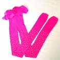 thumbnail image 5 of Collants Résille pour Enfants avec Strass Bas Résille Pailletés Collants en Maille avec Strass, 5 of 5