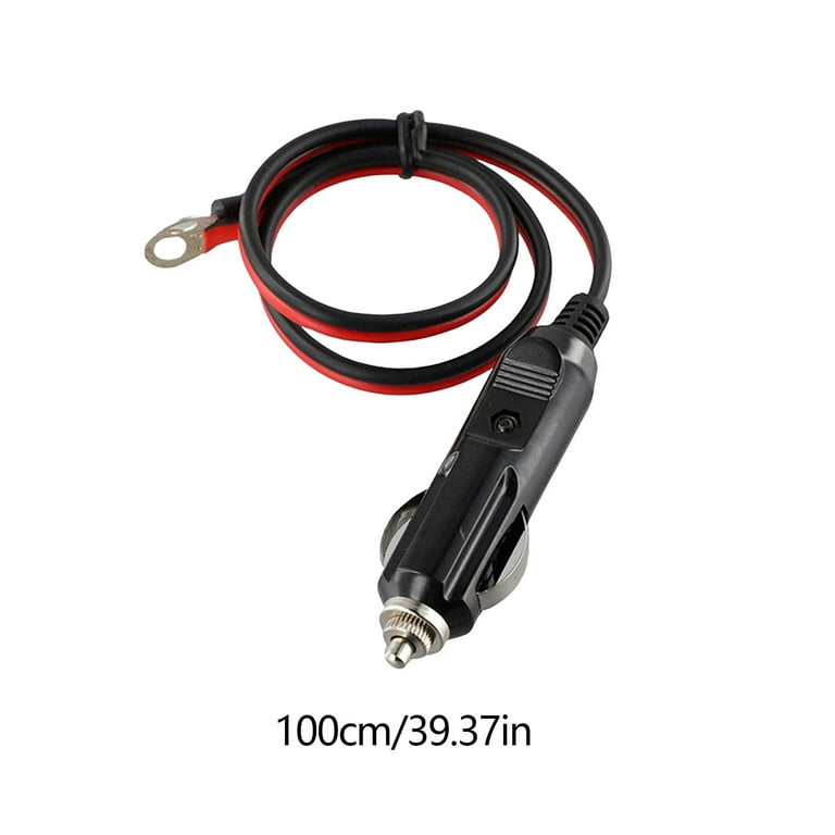 cigarette lighter inverter cable TFYZYY 16AWG Car Extension Cord, Durable Automotive Power Connection for and Device Charging, Universal Fit for All Vehicles The highly efficient cord offers low impedance while maintaining exceptional flexibility Car Cigarette Lighter Female to