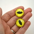 thumbnail image 5 of Yellow Dragon or Cat Glass Eyes, 5 of 10