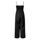 thumbnail image 4 of Mamelucos Mono casual de mujer sin espalda mono de talle alto de color sólido (negro M) Ygjytge Negro T M para Mujer, 4 of 8