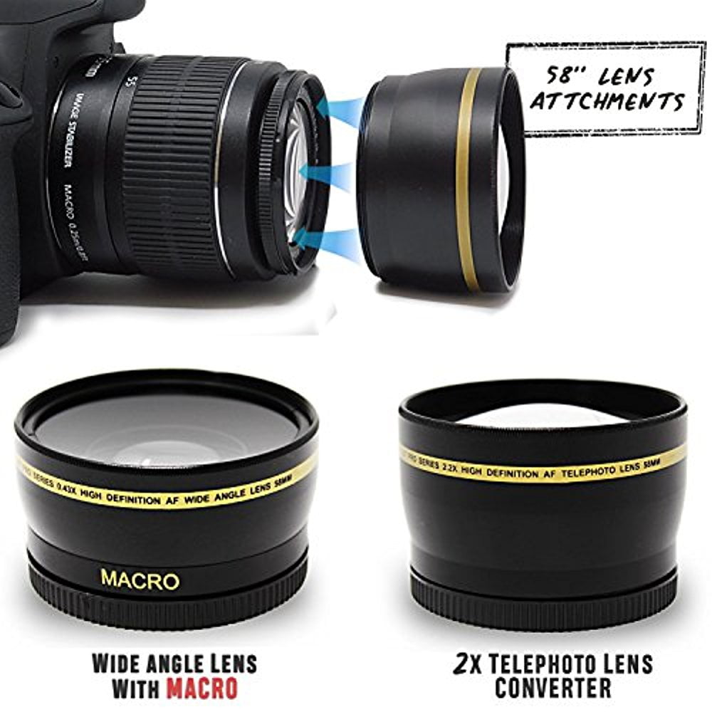2x 58mm 58 Front Lens Cap for Camera LENS /& Fiters