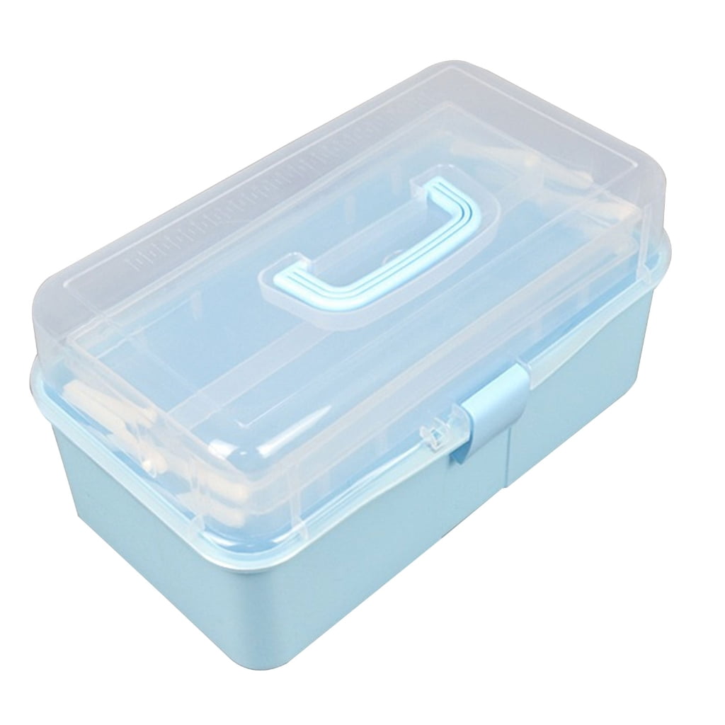 RYUJNDK 3 Layer Storage Box Multifunction Organizers with Handle Storage Case Storage Organizers Tool Box for Paints
