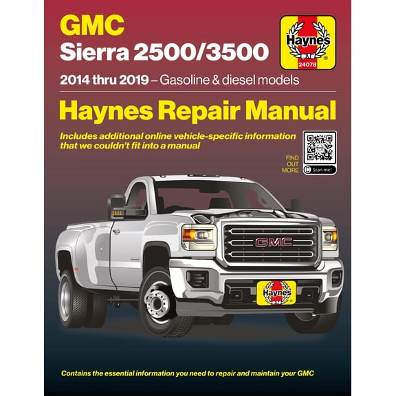 GMC Sierra 2500/3500 (2014-2019) Repair Manual