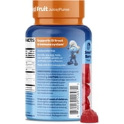 The Smurfs Prebiotic and Probiotic Gummies for Kids, Digestion and Immune Support, 40 Count