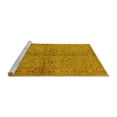thumbnail image 2 of Ahgly Company Machine Washable Indoor Rectangle Oriental Yellow Industrial Area Rugs, 4' x 6', 2 of 4