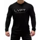 thumbnail image 3 of Playera Manga Larga, Gym, Muscle Fit, Entrenamiento, Lv2, 3 of 8
