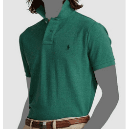 Polo RL Men's Big and Tall Black Watch Polo Team Shirt