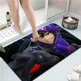 thumbnail image 3 of Alfombra antideslizante para baño, dormitorio, balcón, sala de estar, 60 x 90 cm, diseño de películas Big Hero 6, 3 of 5
