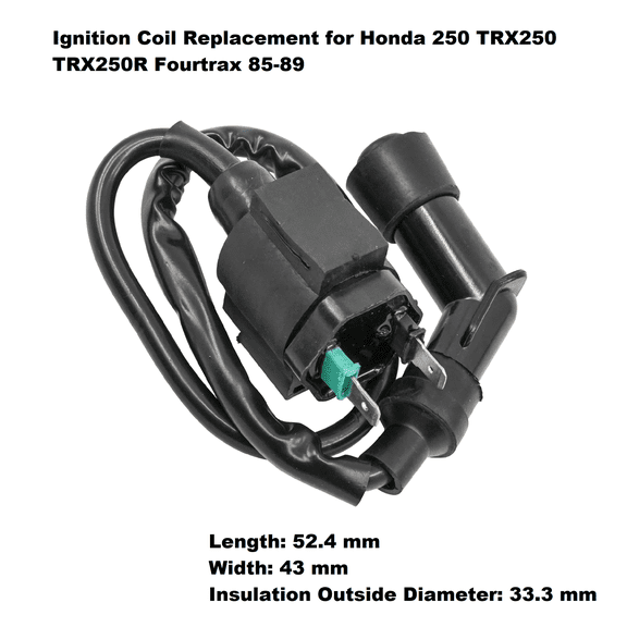 Replacement/Compatible Ignition Coil TRX250 Fourtrax 250 1985-1989