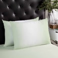 thumbnail image 4 of Light Green Ombre Throw Pillow Covers, Modern Gradient Abstract Art Soft Breathable Pillow Cases with Invisible Zipper for Sleeping, Toddler Pillowcases for Couch Bed Sofa Chair 12x20 Inches, 4 of 6