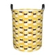 thumbnail image 1 of Fotbe Cute Duck With Black Glasses Cesto de Ropa con Asas, Cesto Impermeable de Gran Capacidad, Bolsa de Lavado para Dormitorio, Cesto de Ropa con Ruedas y Asas-Medium, 1 of 6