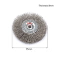 thumbnail image 1 of Brosse à Roue en Fil d'Acier Inoxydable de 3 Pouces pour Outils de Broyeur, 1 of 7