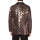 thumbnail image 3 of BLAZERS DE HOMBRE INSPIRE CHIC Con Solapa Pico, Un Botón, Brillo, Argyle y Lentejuelas en Champagne, 3 of 5