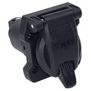 Seachoice 57991 7-Way Round RV Style Trailer Connector, Car Side