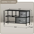 thumbnail image 5 of Storage Cube Dresser - Black, 5 of 8