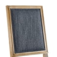 thumbnail image 6 of Christopher Knight Home Vintage Upholstered Dining Chairs, Solid Wood Frame, Haze Blue, Set of 2, 6 of 9