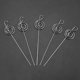 thumbnail image 2 of 50pcs Metal Wires Photo Card Picture Memo Paper Note Display Clip Holders Note Shape, 2 of 4