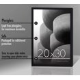 thumbnail image 3 of Americanflat 20x30 Poster Frame in Black with Polished Plexiglass - Thin Border 20 X 30 Inch Large Picture Frame for Wall, Poster Frames in Horizontal or Vertical Format, 3 of 5